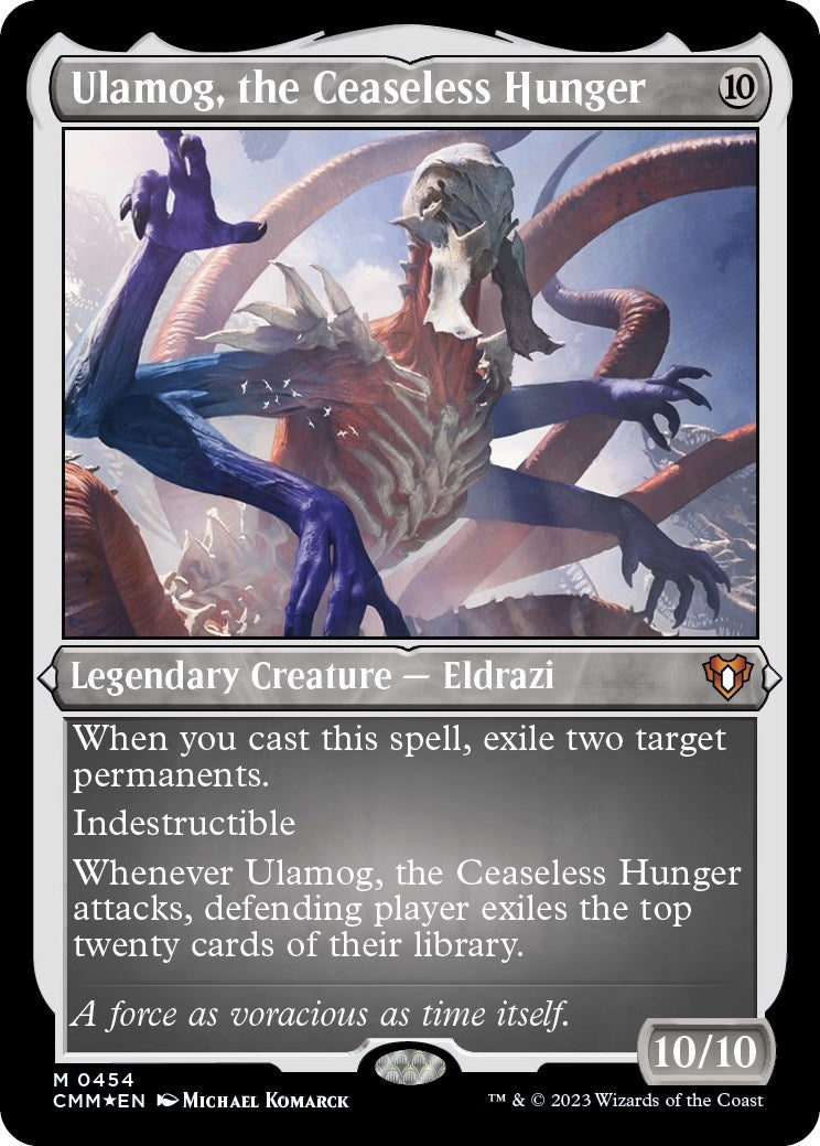 Image for Ulamog, the Ceaseless Hunger (Foil Etched) (454) [Commander Masters] - Magic: The Gathering
