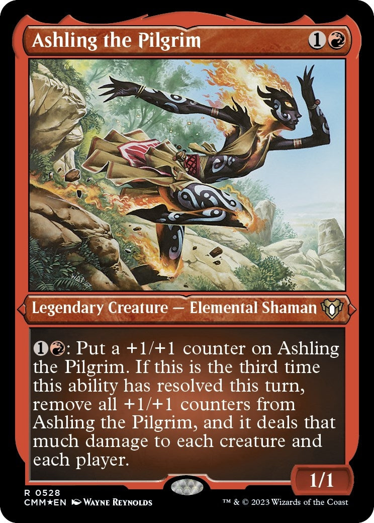 Image for Ashling the Pilgrim (Foil Etched) (528) [Commander Masters] - Magic: The Gathering