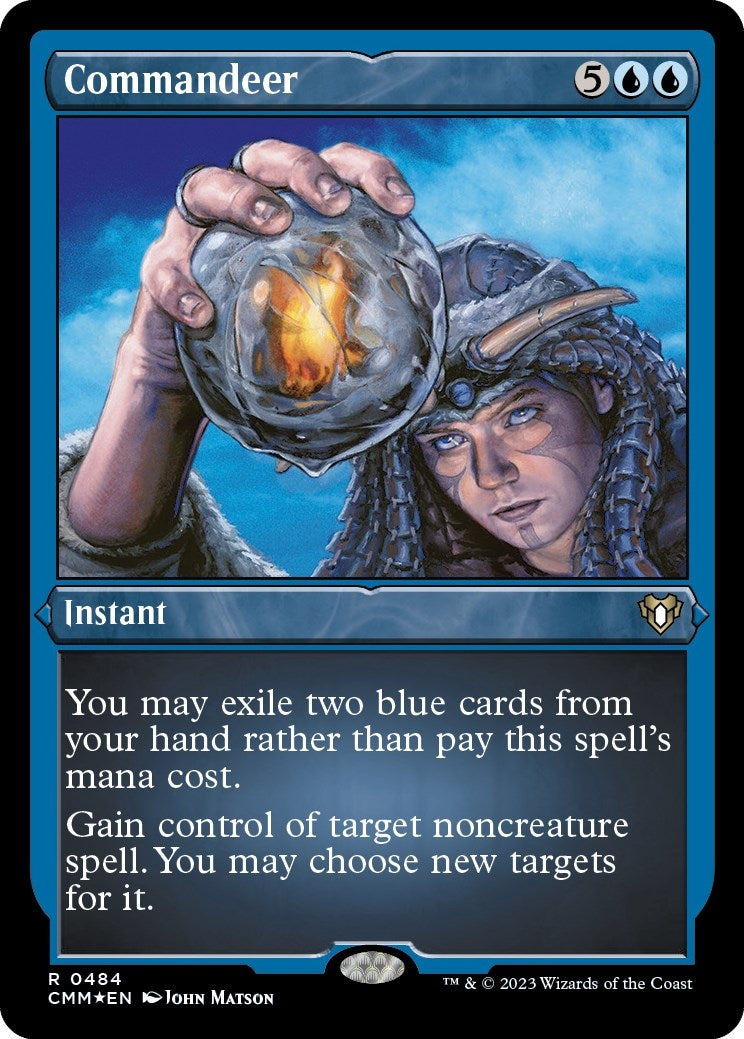 Image for Commandeer (Foil Etched) (484) [Commander Masters] - Magic: The Gathering