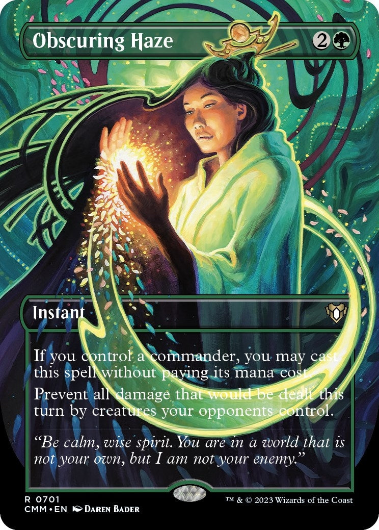 Image for Obscuring Haze (Borderless) (701) [Commander Masters] - Magic: The Gathering