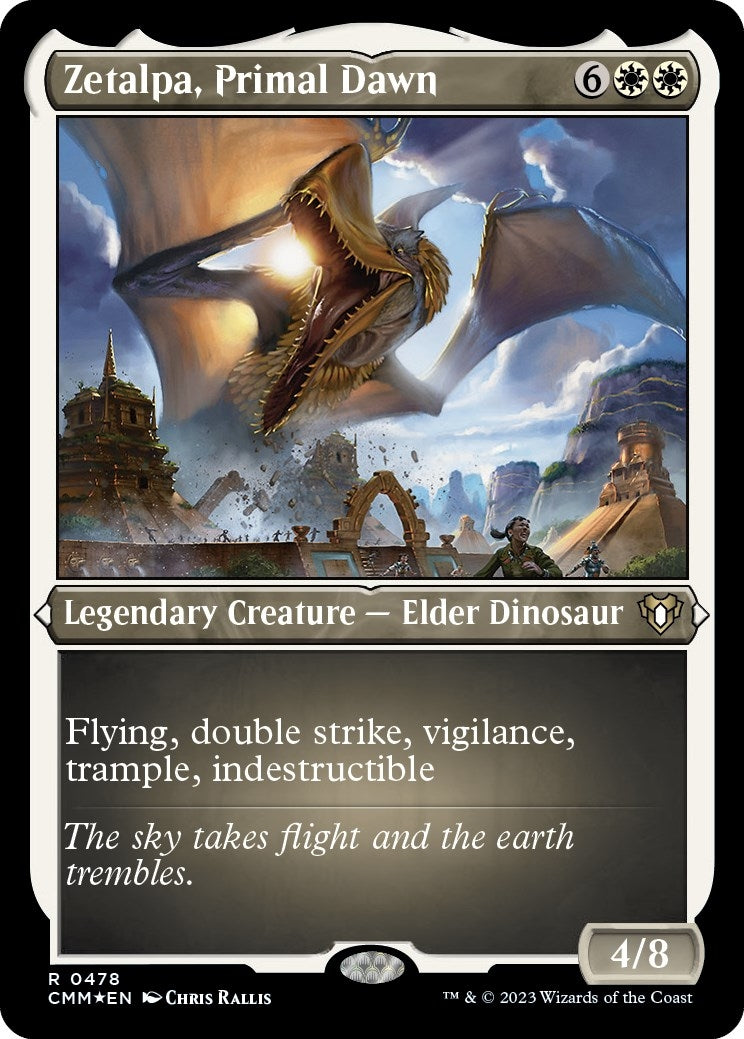 Image for Zetalpa, Primal Dawn (Foil Etched) (478) [Commander Masters] - Magic: The Gathering