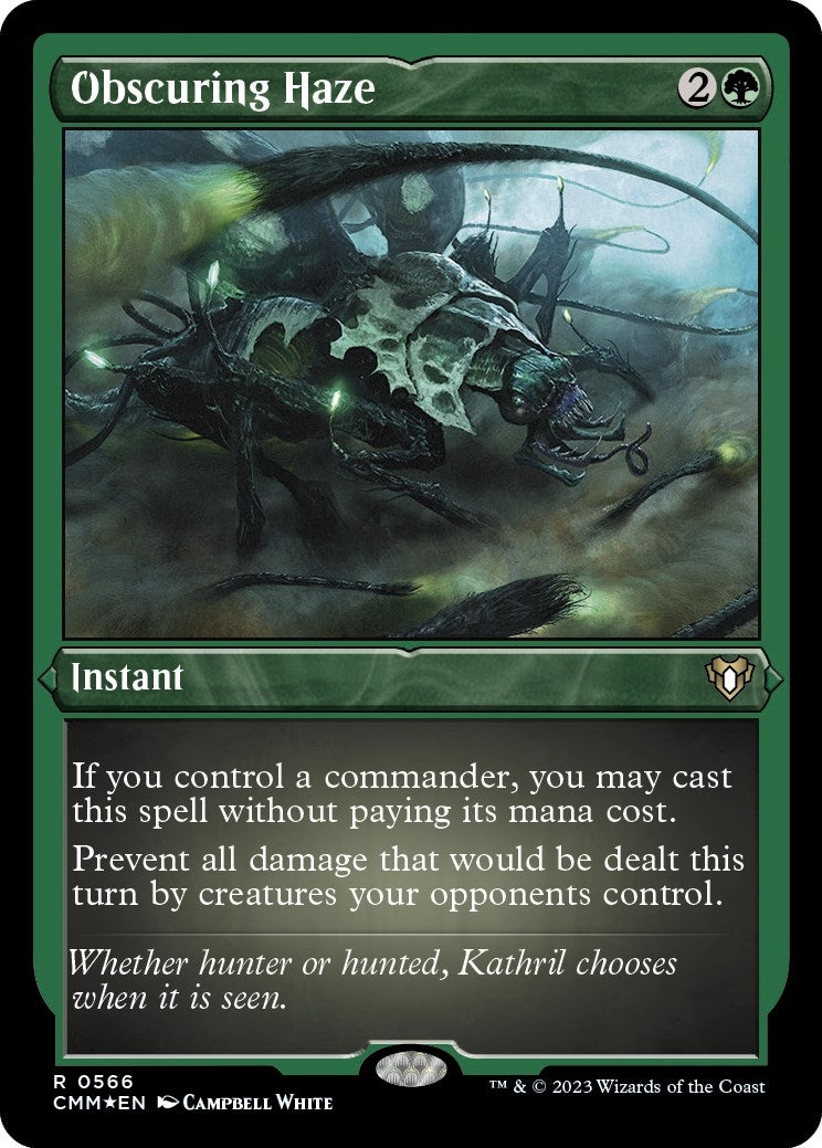 Image for Obscuring Haze (Foil Etched) (566) [Commander Masters] - Magic: The Gathering