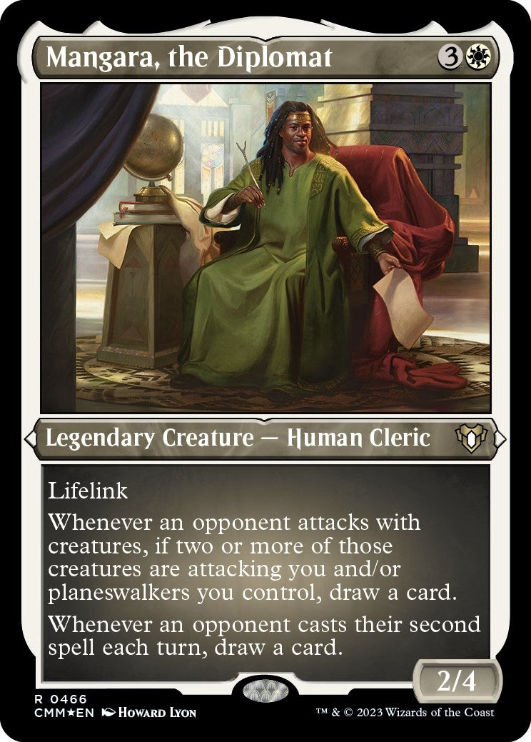 Image for Mangara, the Diplomat (Foil Etched) (466) [Commander Masters] - Magic: The Gathering