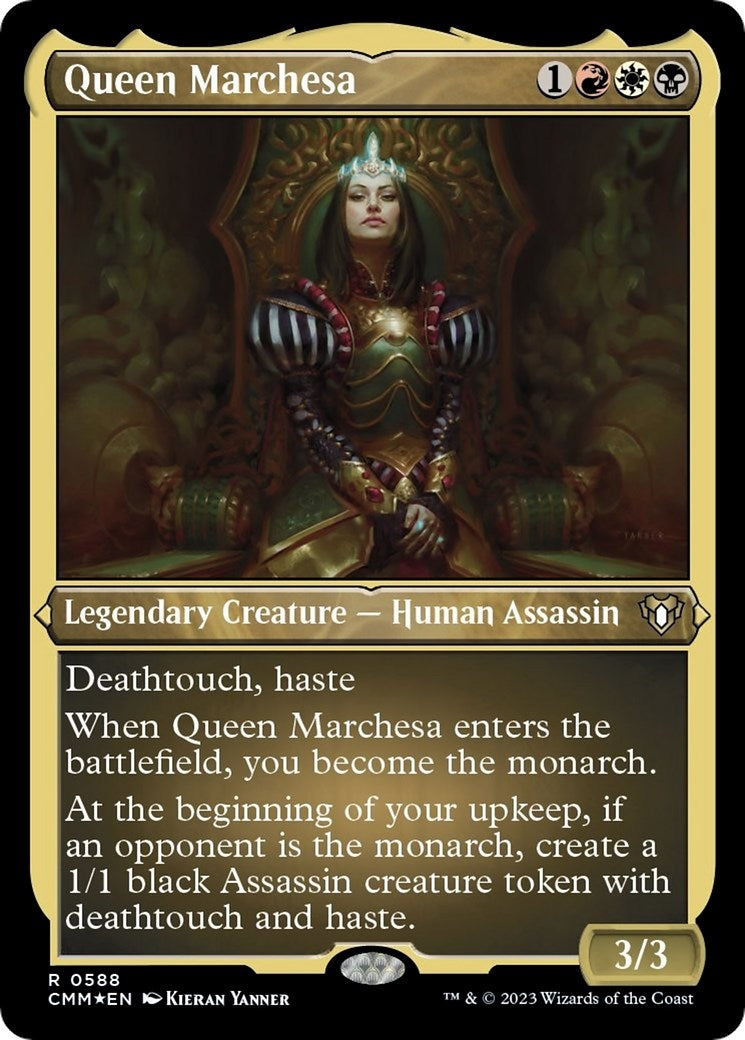 Image for Queen Marchesa (Foil Etched) (588) [Commander Masters] - Magic: The Gathering