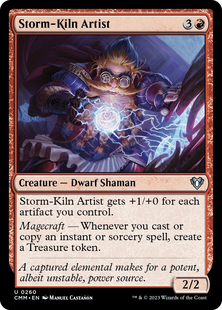 Image for Storm-Kiln Artist (260) [Commander Masters] - Magic: The Gathering