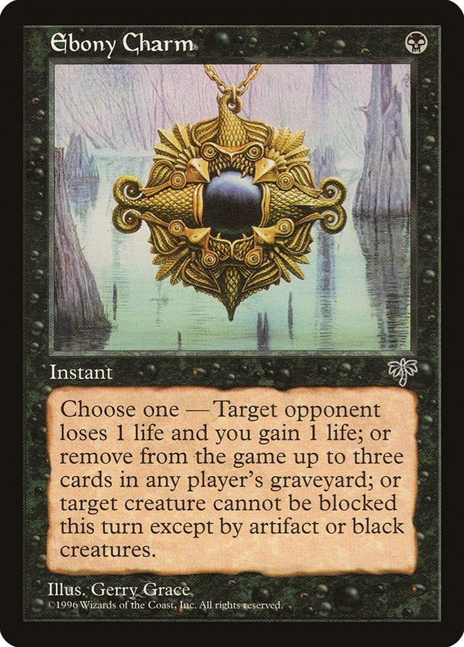 Image for Ebony Charm [Mirage] - Magic: The Gathering