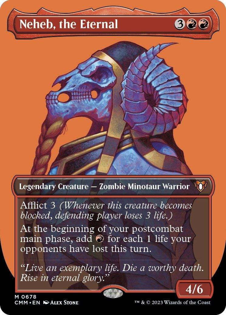 Image for Neheb, the Eternal (Borderless) (678) [Commander Masters] - Magic: The Gathering