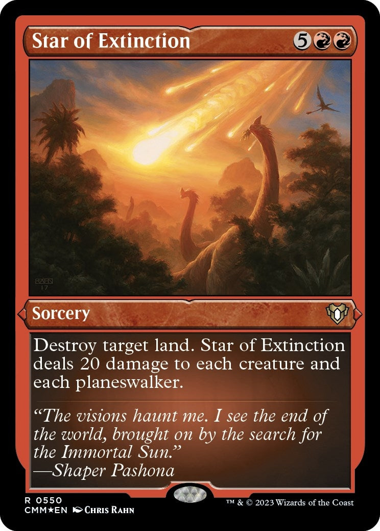 Image for Star of Extinction (Foil Etched) (550) [Commander Masters] - Magic: The Gathering