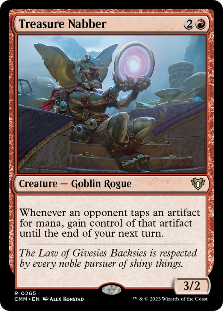 Image for Treasure Nabber (265) [Commander Masters] - Magic: The Gathering