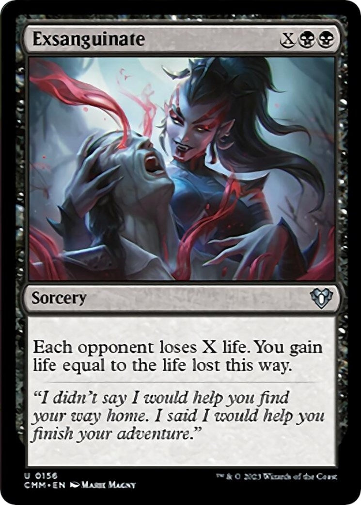 Image for Exsanguinate (156) [Commander Masters] - Magic: The Gathering