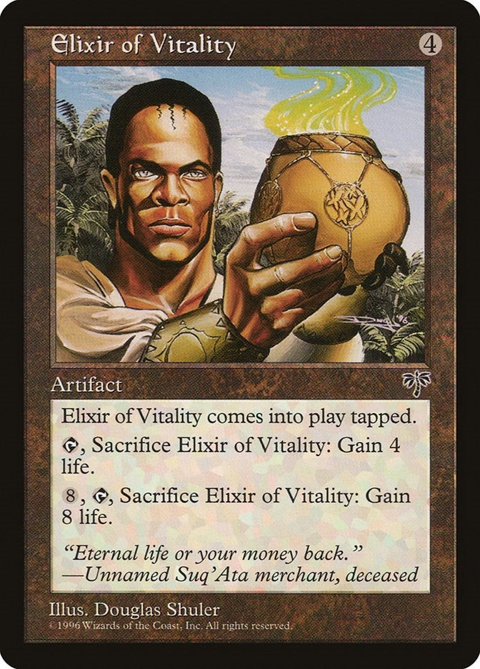 Image for Elixir of Vitality [Mirage] - Magic: The Gathering