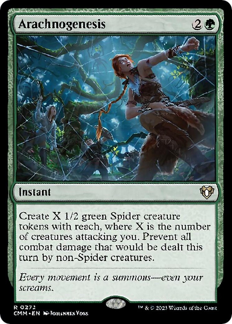 Image for Arachnogenesis (272) [Commander Masters] - Magic: The Gathering