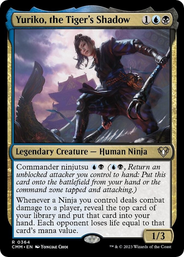Image for Yuriko, the Tiger's Shadow (364) [Commander Masters] - Magic: The Gathering