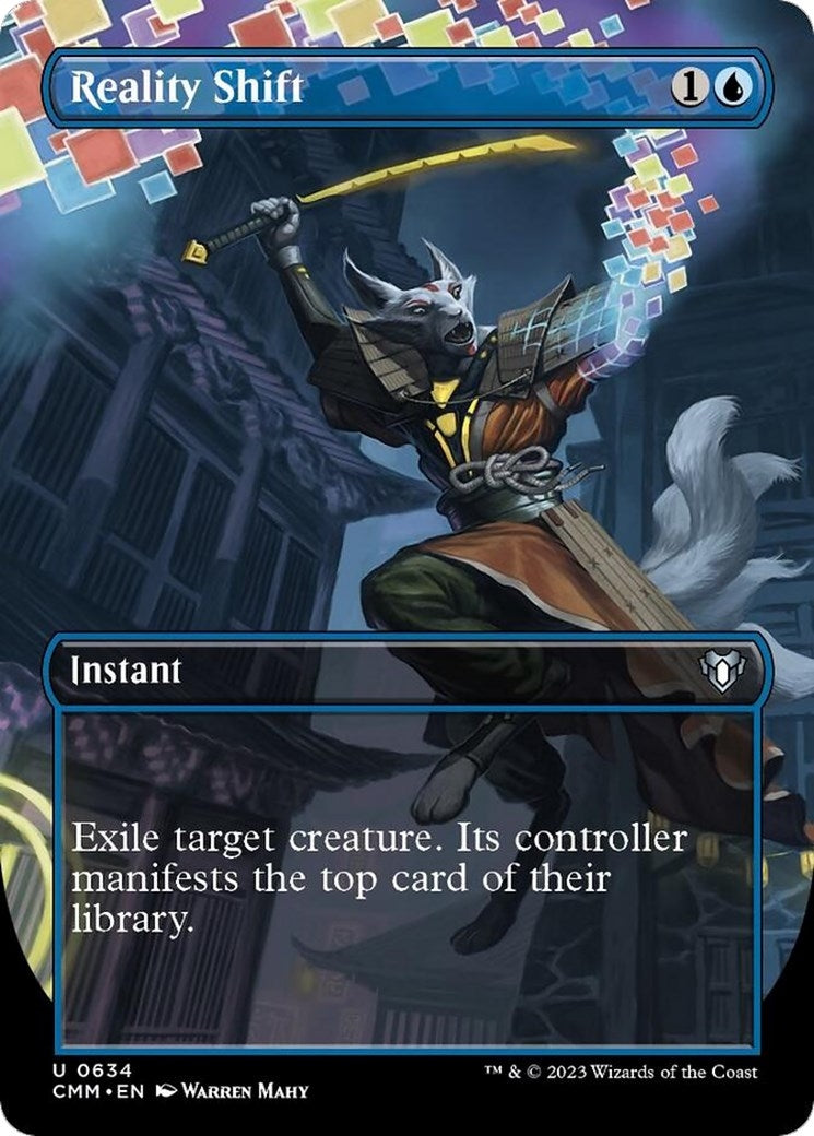 Image for Reality Shift (Borderless) (634) [Commander Masters] - Magic: The Gathering