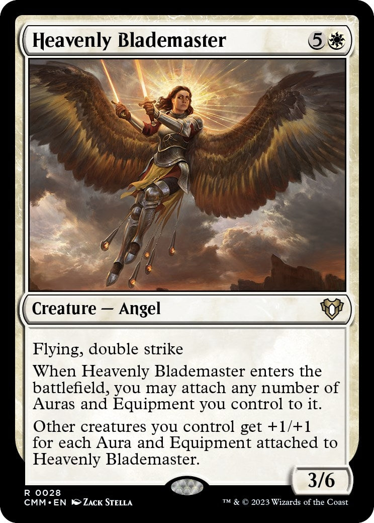 Image for Heavenly Blademaster (28) [Commander Masters] - Magic: The Gathering