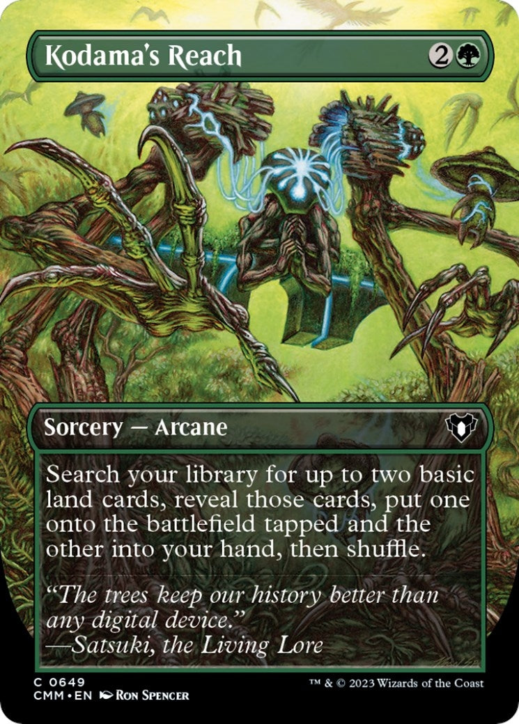 Image for Kodama's Reach (Borderless) (649) [Commander Masters] - Magic: The Gathering