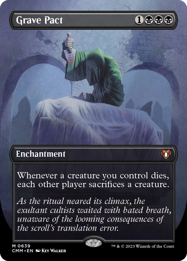 Image for Grave Pact (Borderless) (639) [Commander Masters] - Magic: The Gathering