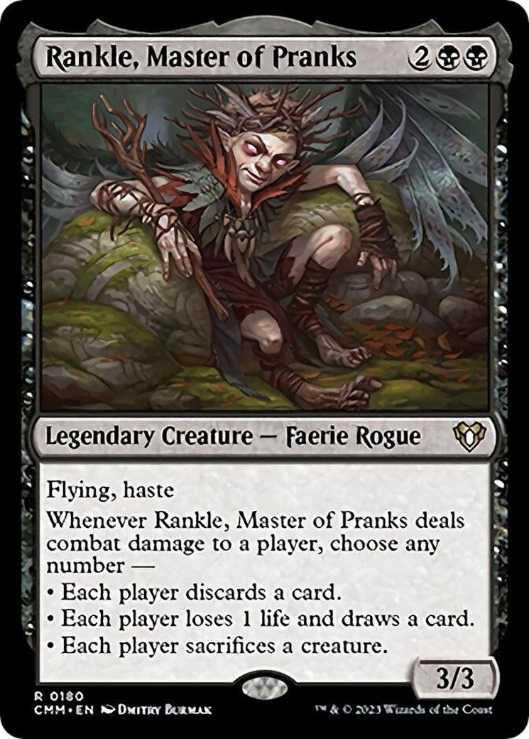 Image for Rankle, Master of Pranks (180) [Commander Masters] - Magic: The Gathering
