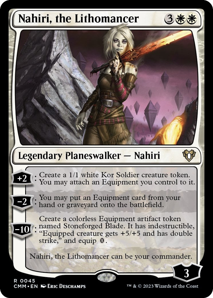 Image for Nahiri, the Lithomancer (45) [Commander Masters] - Magic: The Gathering
