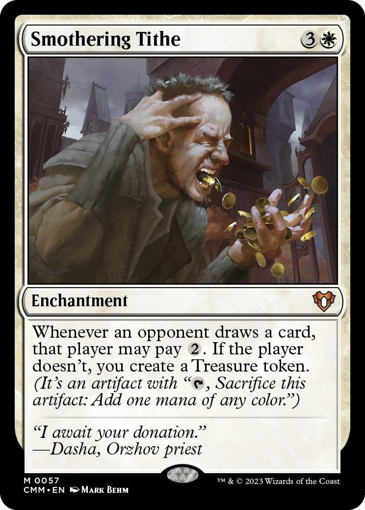 Image for Smothering Tithe (57) [Commander Masters] - Magic: The Gathering