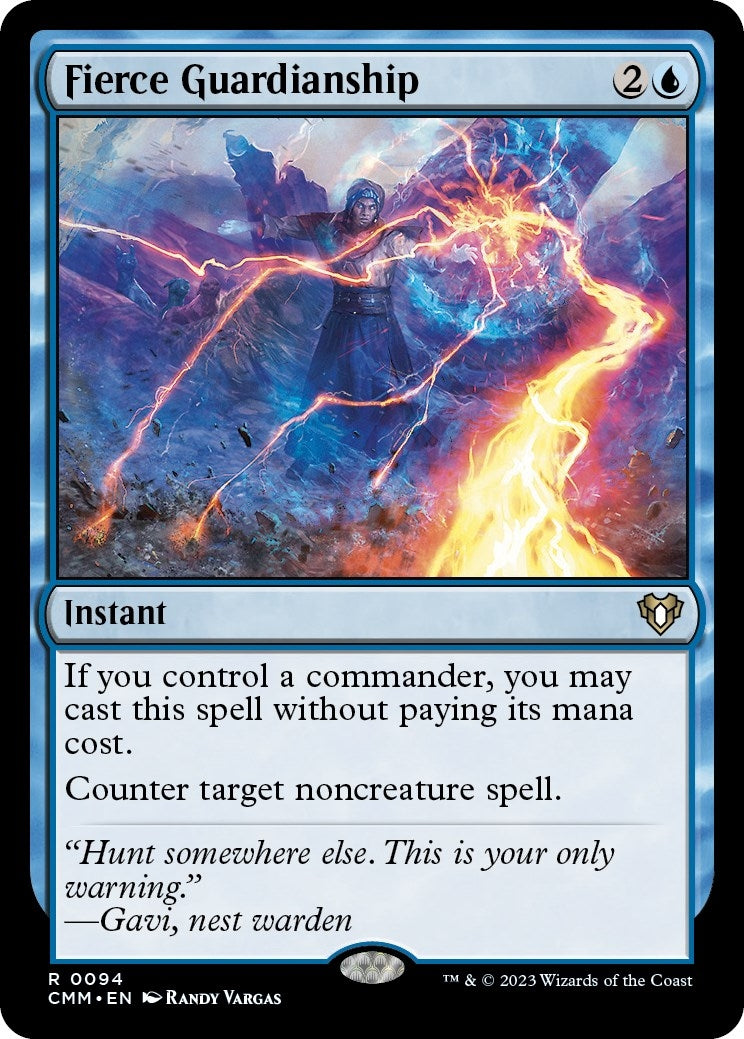 Image for Fierce Guardianship (94) [Commander Masters] - Magic: The Gathering