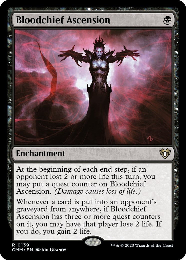 Image for Bloodchief Ascension (139) [Commander Masters] - Magic: The Gathering