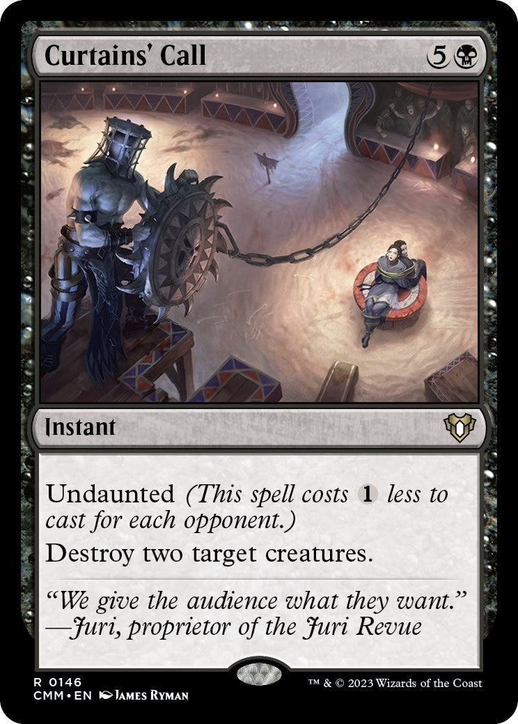 Image for Curtains' Call (146) [Commander Masters] - Magic: The Gathering