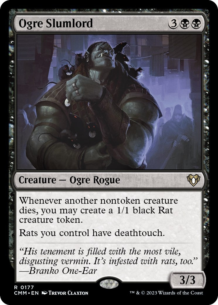 Image for Ogre Slumlord (177) [Commander Masters] - Magic: The Gathering