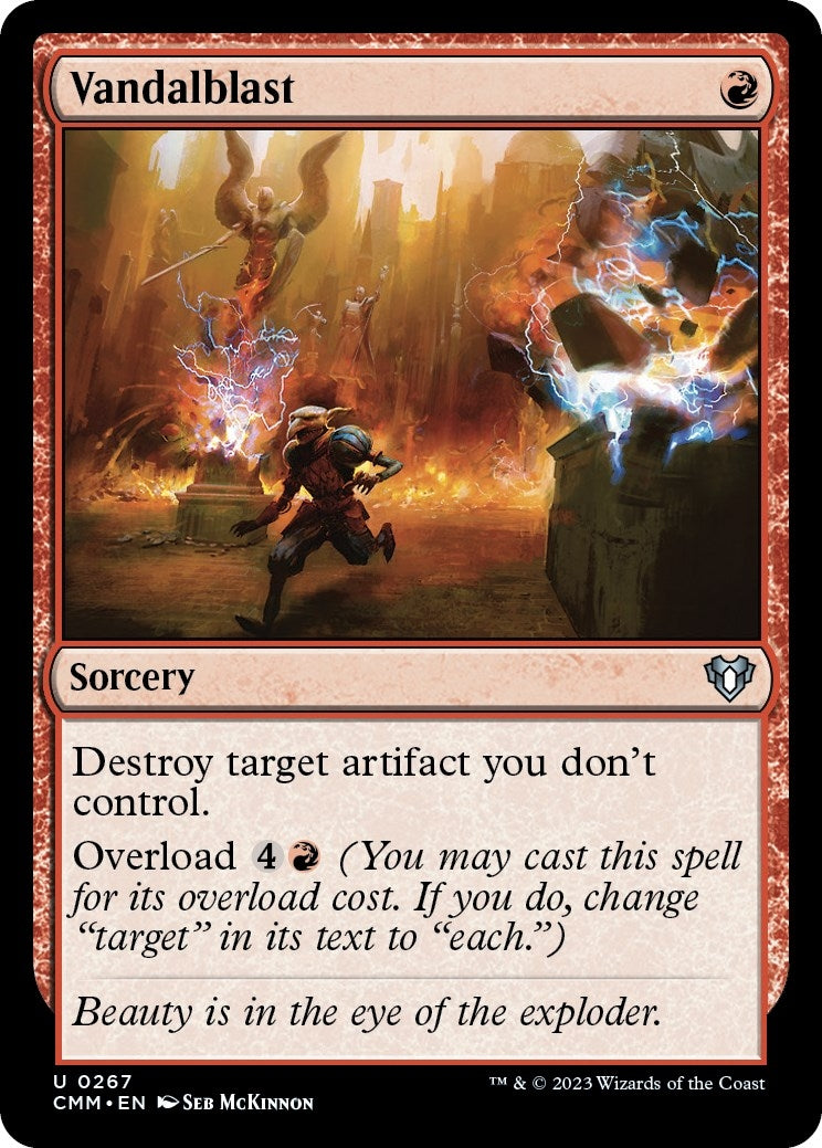 Image for Vandalblast (267) [Commander Masters] - Magic: The Gathering