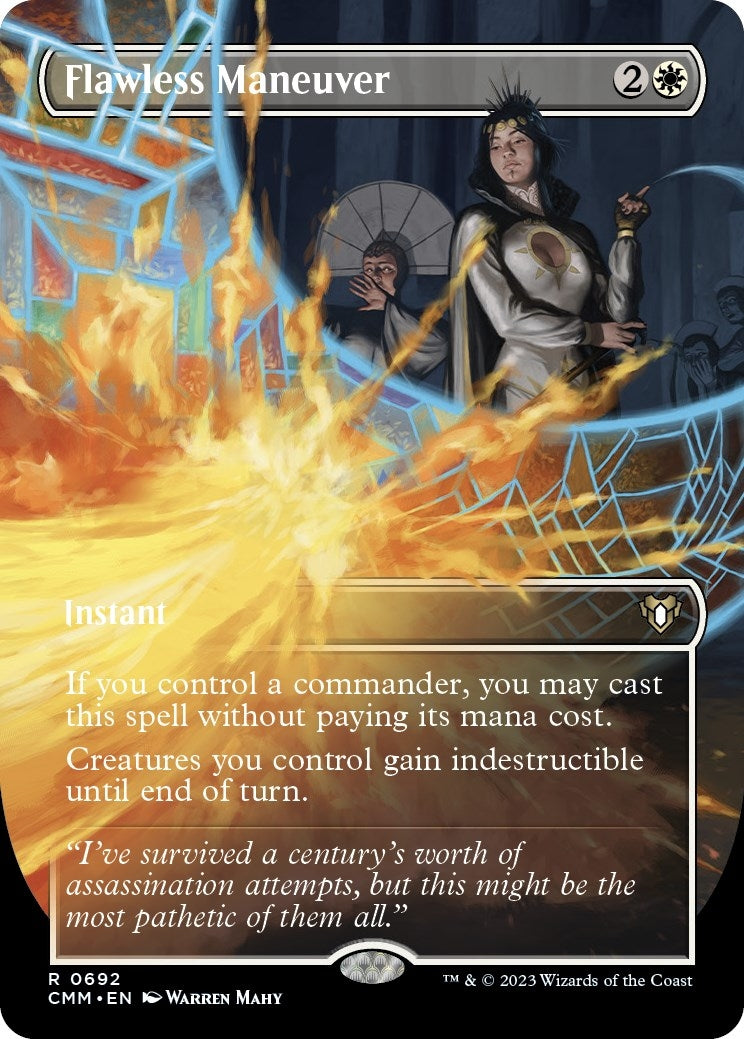 Image for Flawless Maneuver (Borderless) (692) [Commander Masters] - Magic: The Gathering