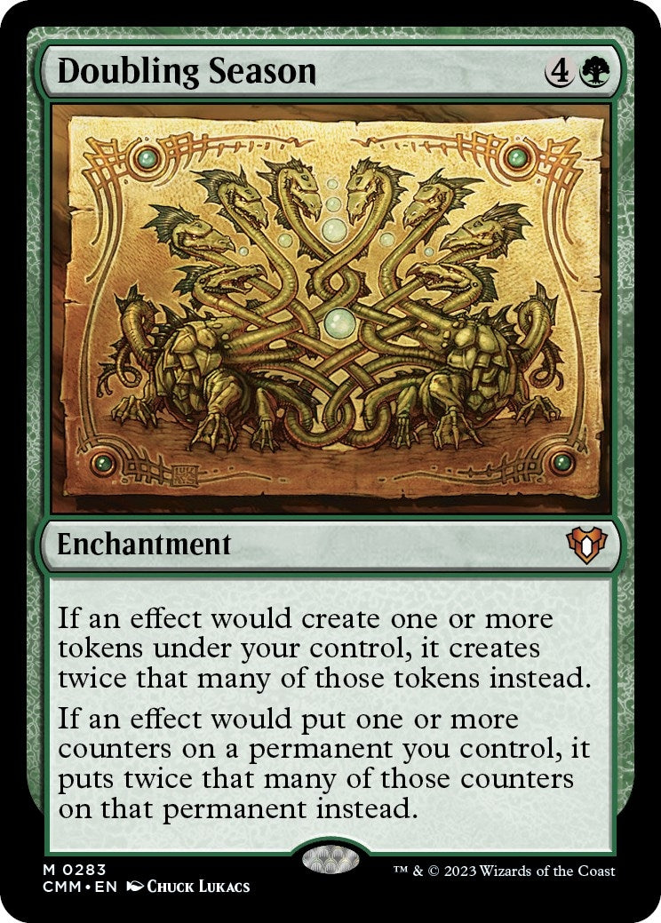 Image for Doubling Season (283) [Commander Masters] - Magic: The Gathering