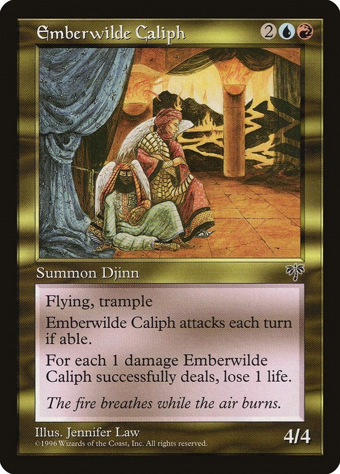 Image for Emberwilde Caliph [Mirage] - Magic: The Gathering