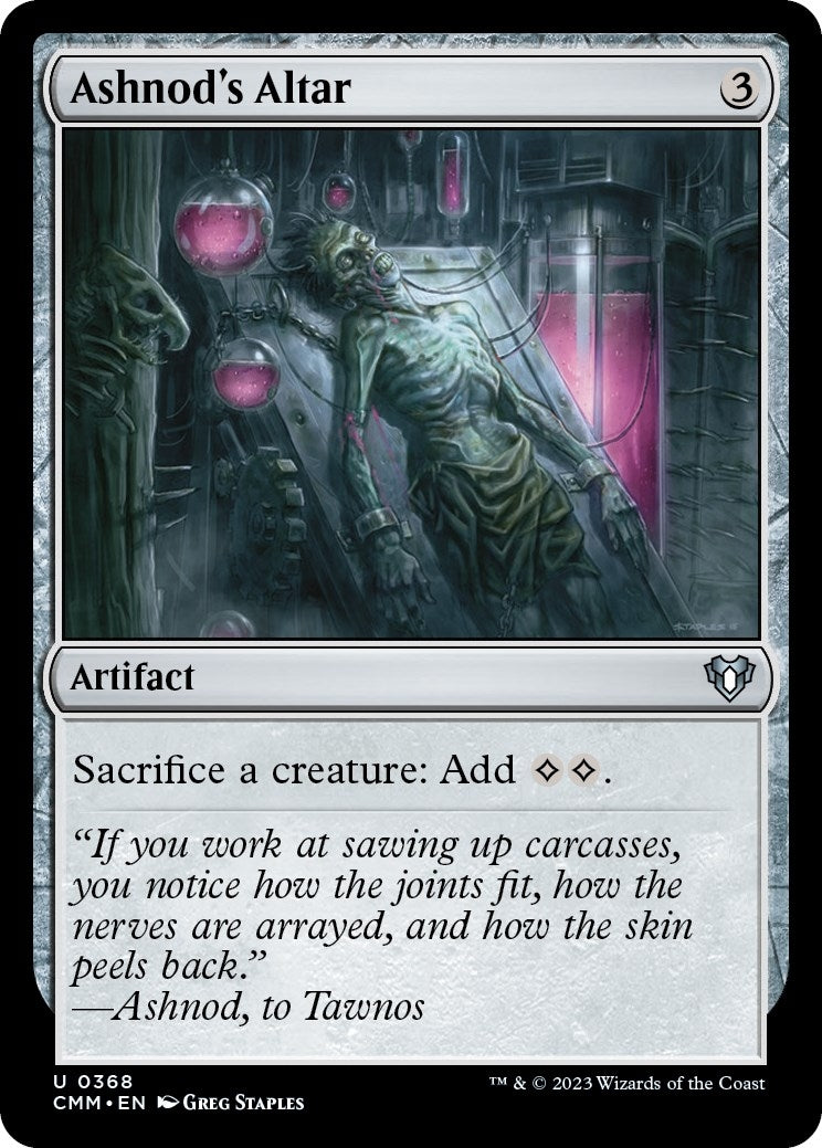Image for Ashnod's Altar (368) [Commander Masters] - Magic: The Gathering