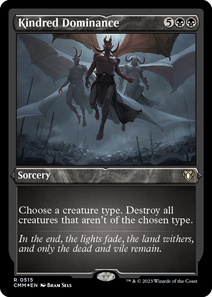 Image for Kindred Dominance (Foil Etched) (515) [Commander Masters] - Magic: The Gathering