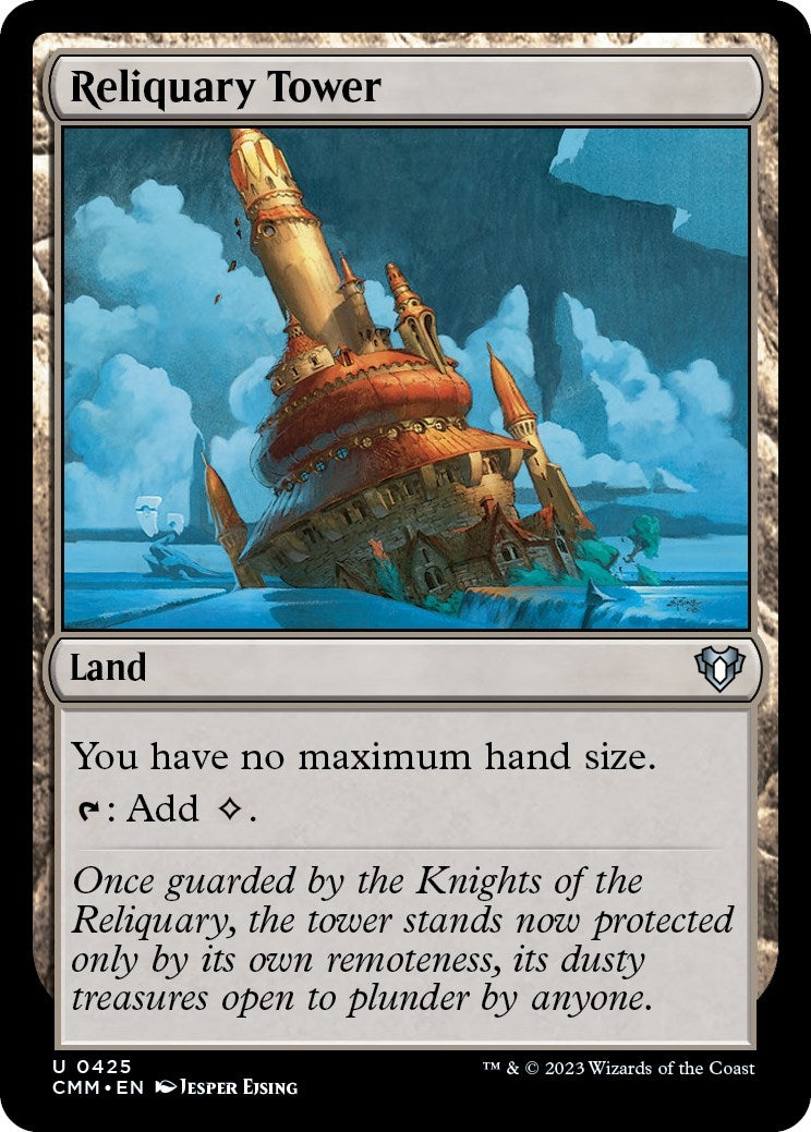 Image for Reliquary Tower (425) [Commander Masters] - Magic: The Gathering