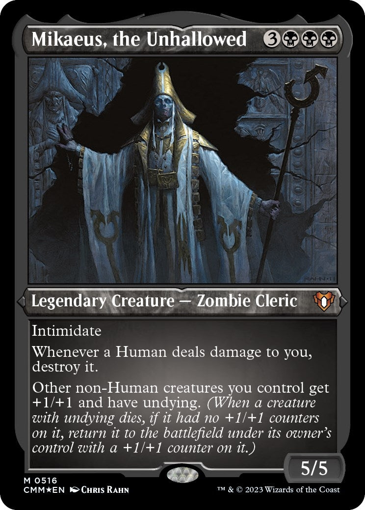 Image for Mikaeus, the Unhallowed (Foil Etched) (516) [Commander Masters] - Magic: The Gathering