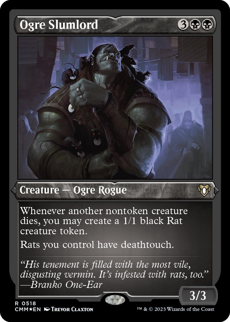 Image for Ogre Slumlord (Foil Etched) (518) [Commander Masters] - Magic: The Gathering