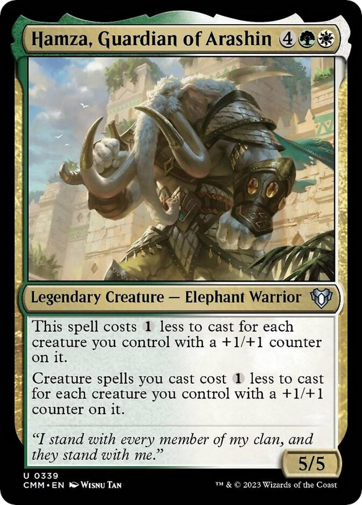 Hamza, Guardian of Arashin (339) [Commander Masters]
