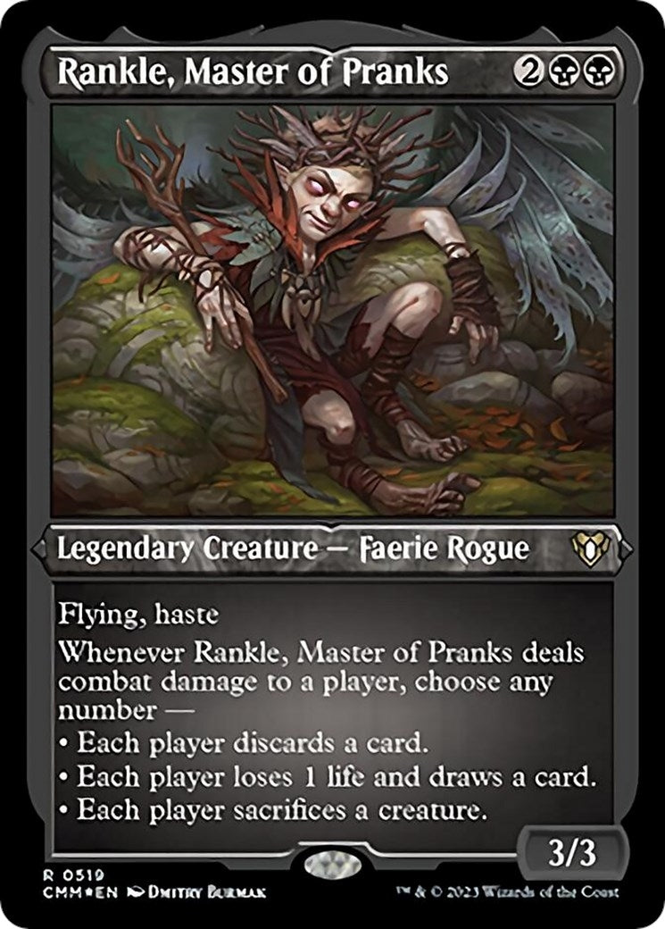 Image for Rankle, Master of Pranks (Foil Etched) (519) [Commander Masters] - Magic: The Gathering