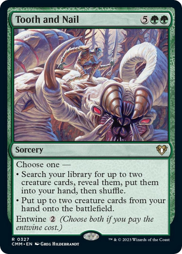 Image for Tooth and Nail (327) [Commander Masters] - Magic: The Gathering