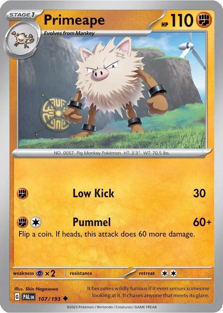 Image for Primeape - 107/193 (Cosmos Holo) (107/193) [Miscellaneous Cards & Products] - Pokemon