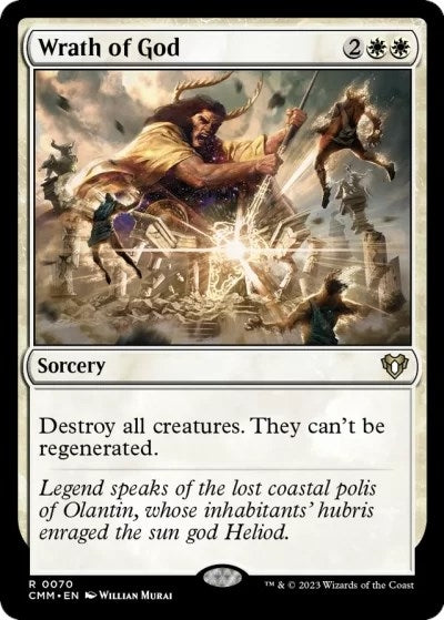 Image for Wrath of God (70) [Commander Masters] - Magic: The Gathering