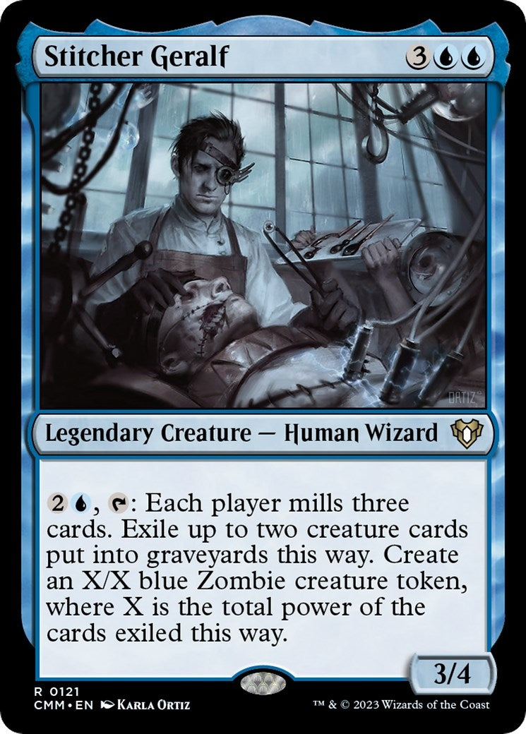Image for Stitcher Geralf (121) [Commander Masters] - Magic: The Gathering