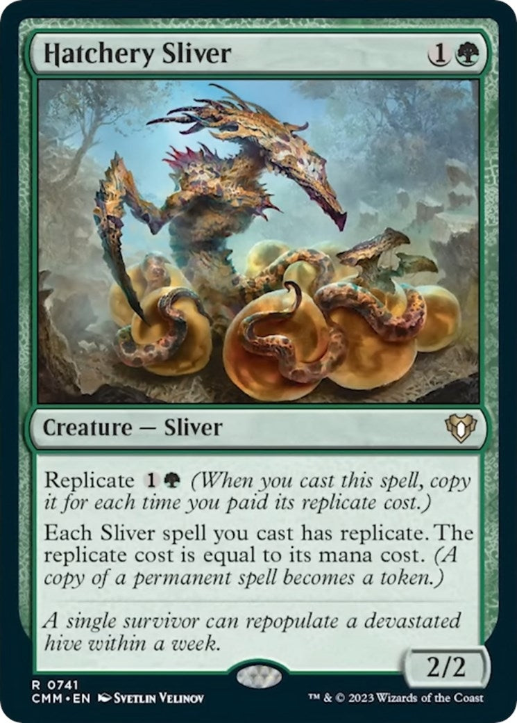 Image for Hatchery Sliver (741) [Commander Masters] - Magic: The Gathering