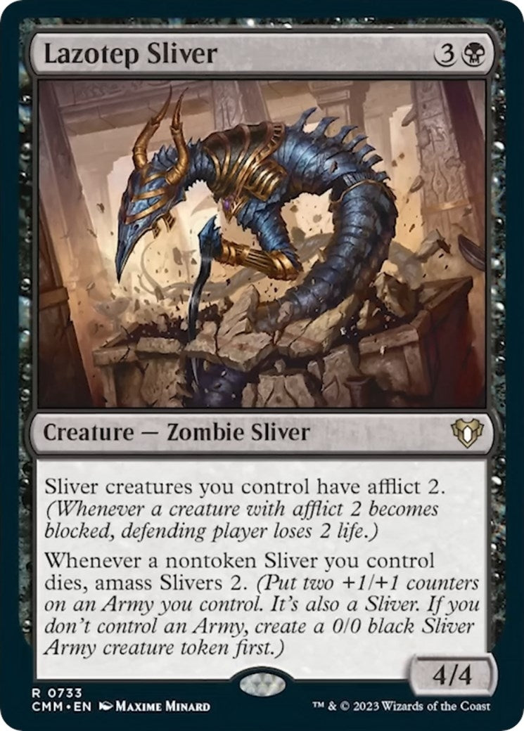 Image for Lazotep Sliver (733) [Commander Masters] - Magic: The Gathering