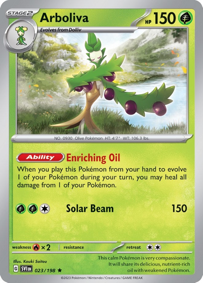 Image for Arboliva - 023/198 (Line Holo) (023/198) [Miscellaneous Cards & Products] - Pokemon