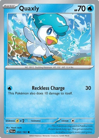 Image for Quaxly - 050/193 (Summer 2023 Collector Chest) (050/193) [Miscellaneous Cards & Products] - Pokemon