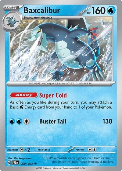 Image for Baxcalibur (060/193) [Deck Exclusives] - Pokemon