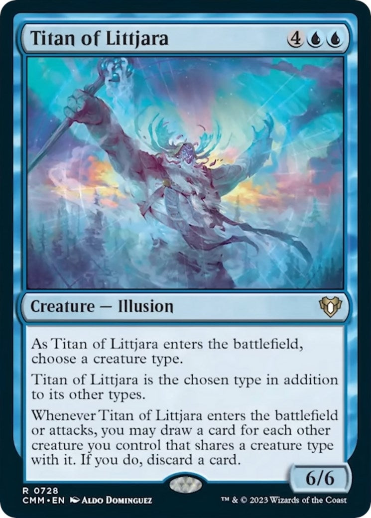 Image for Titan of Littjara (728) [Commander Masters] - Magic: The Gathering