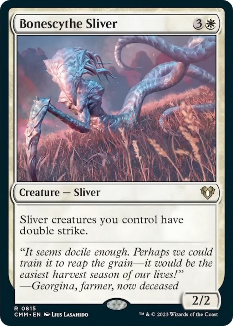 Image for Bonescythe Sliver (815) [Commander Masters] - Magic: The Gathering